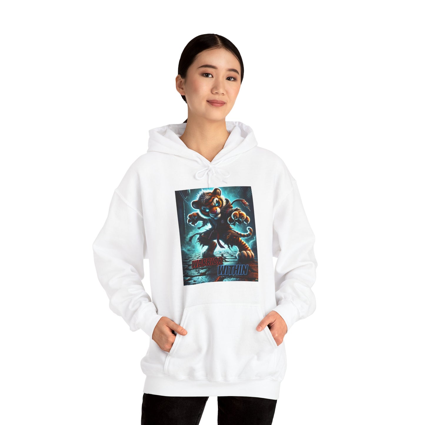 "WARRIOR WITHIN(TIGER)" Hoodie