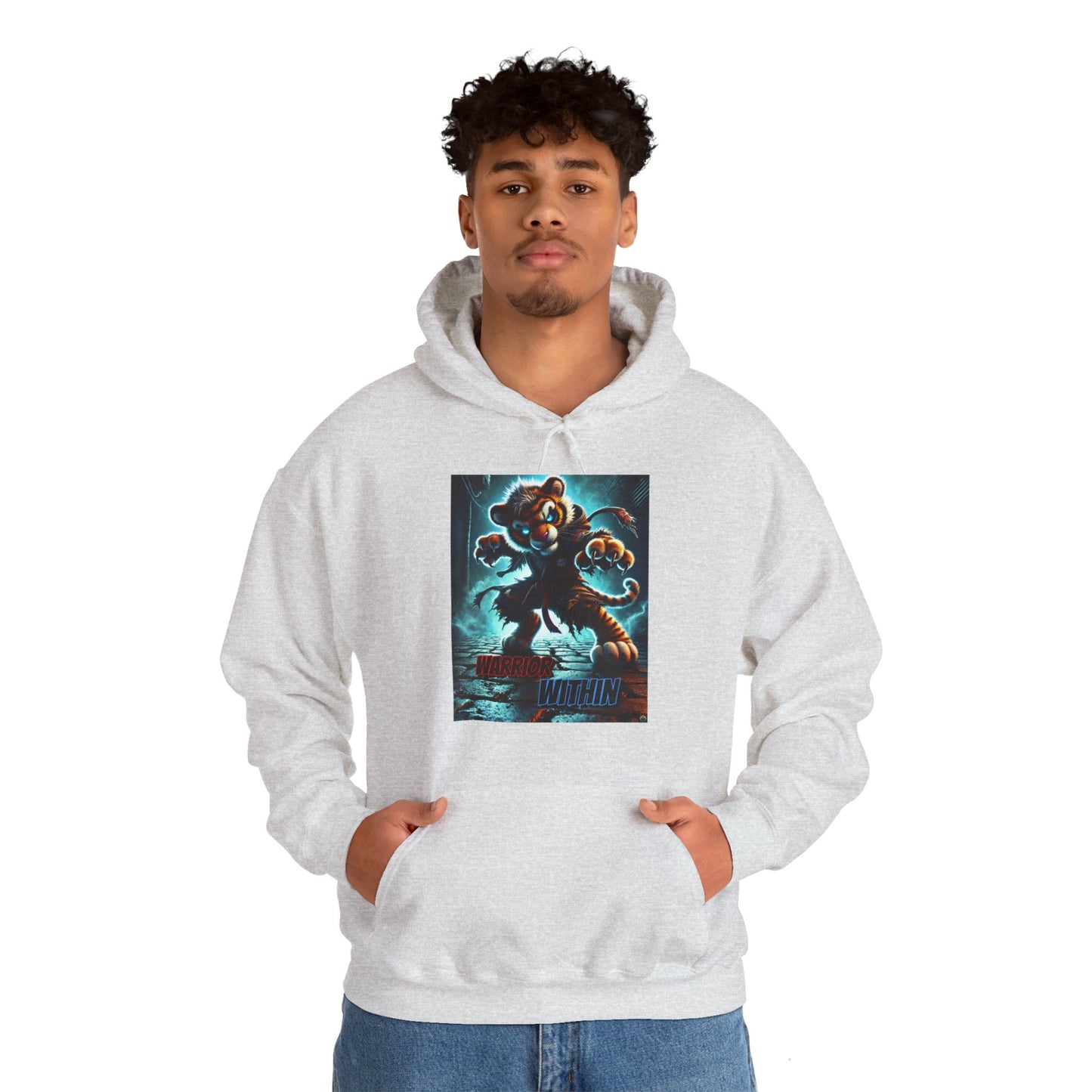 "WARRIOR WITHIN(TIGER)" Hoodie