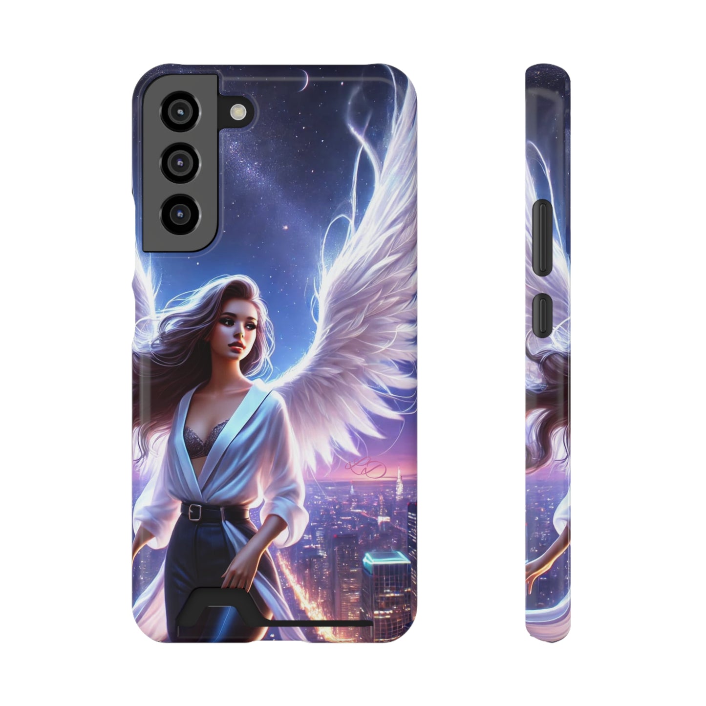 Earth Angel 😇 Phone Case With Card Holder