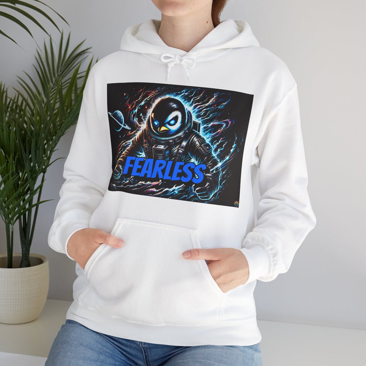 "GREAZY PENGUIN(Fearless)"Hoodie