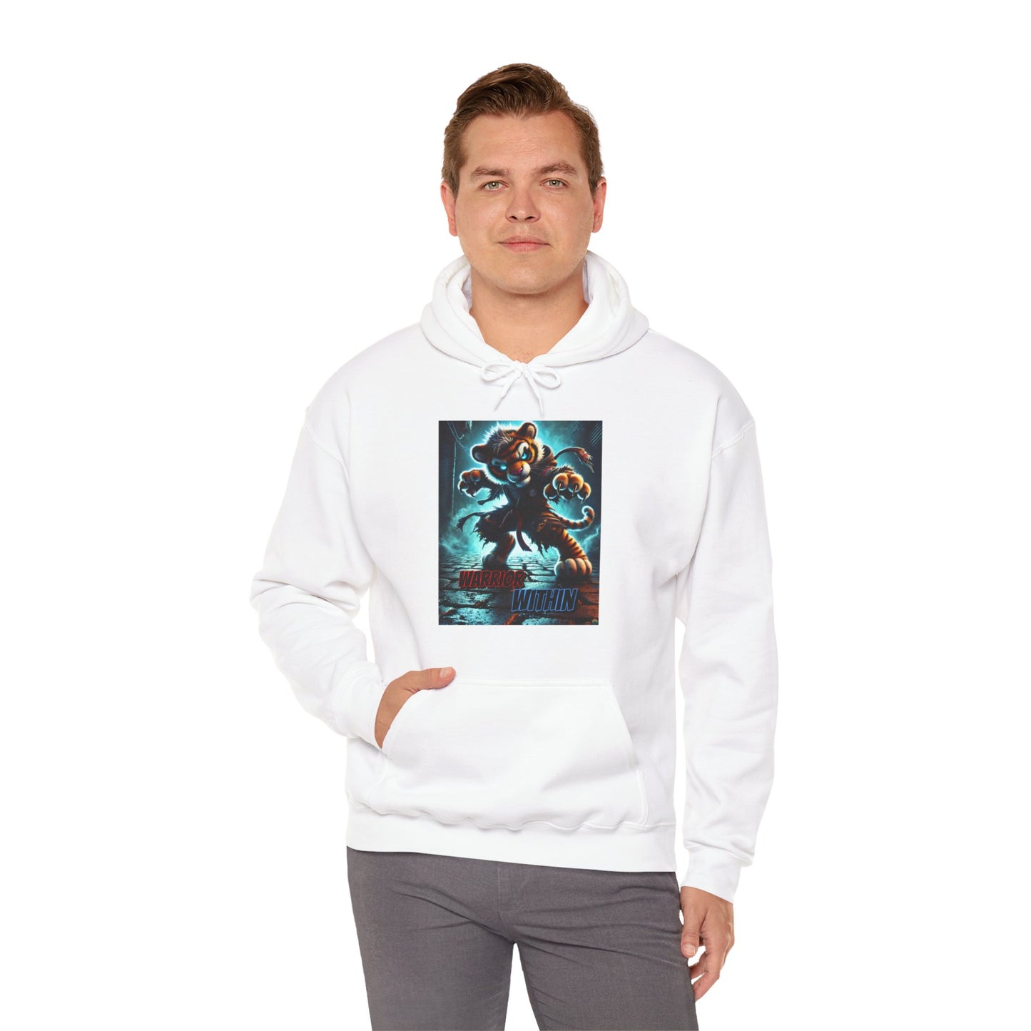 "WARRIOR WITHIN(TIGER)" Hoodie