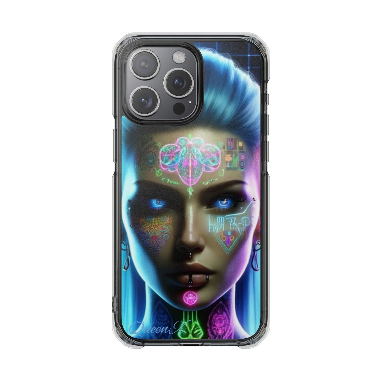 Queen X 💫 Magnetic Clear Impact Cases