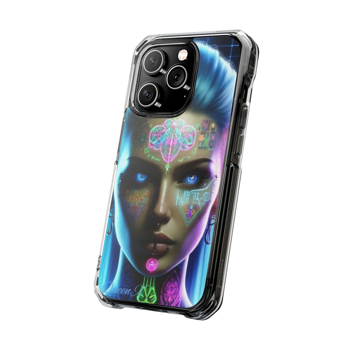 Queen X 💫 Magnetic Clear Impact Cases