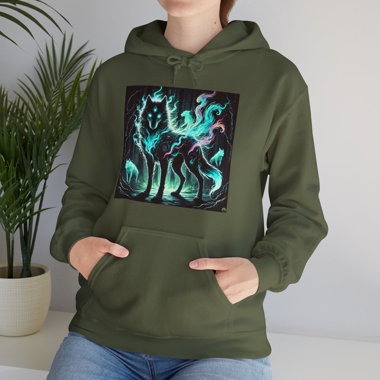 "SPIRIT WOLF" HOODIE