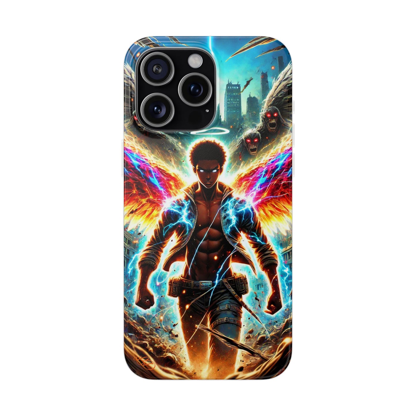 "Arc Angel Greazy" Flexi Case