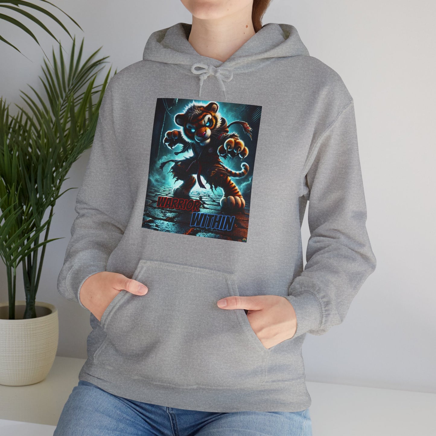 "WARRIOR WITHIN(TIGER)" Hoodie