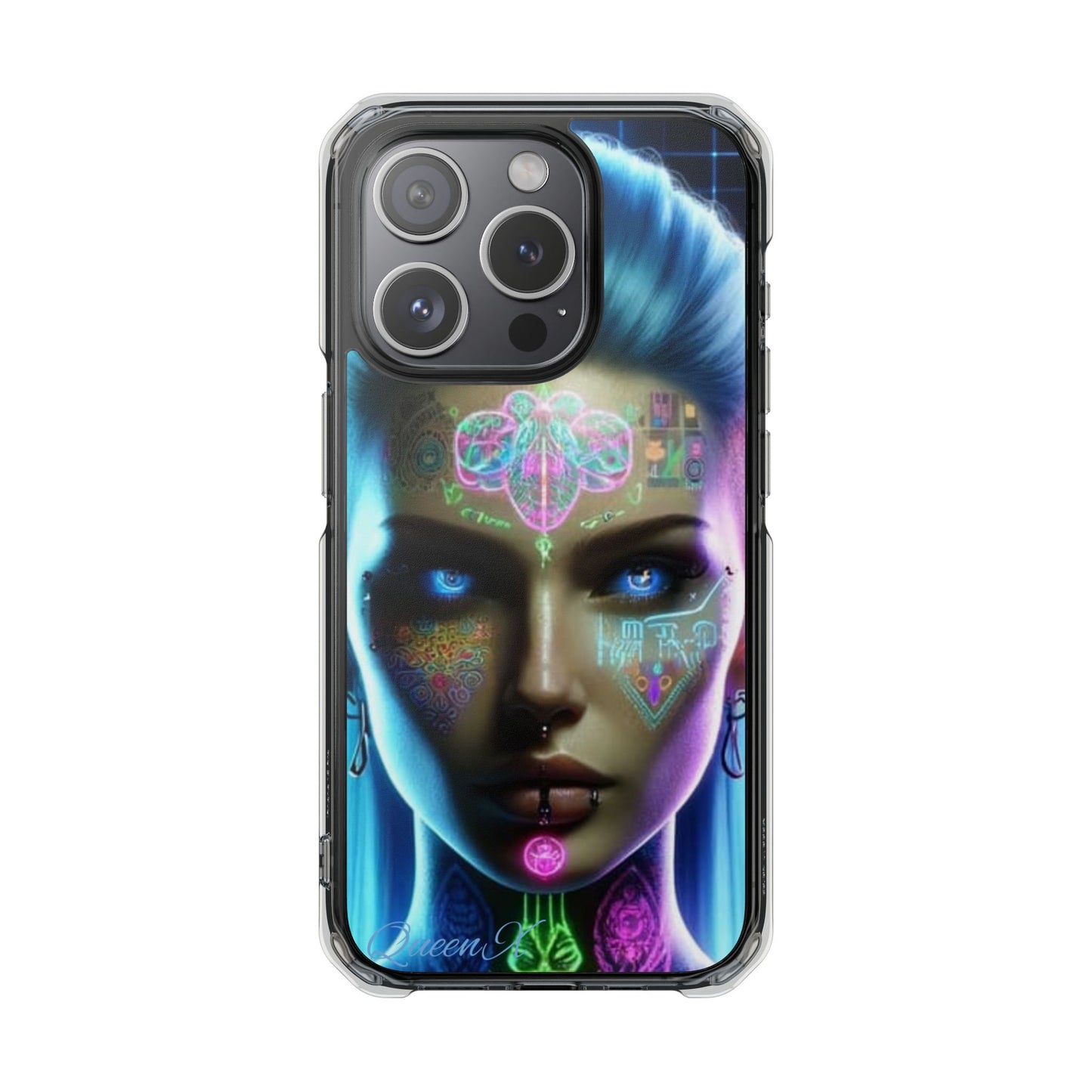 Queen X 💫 Magnetic Clear Impact Cases