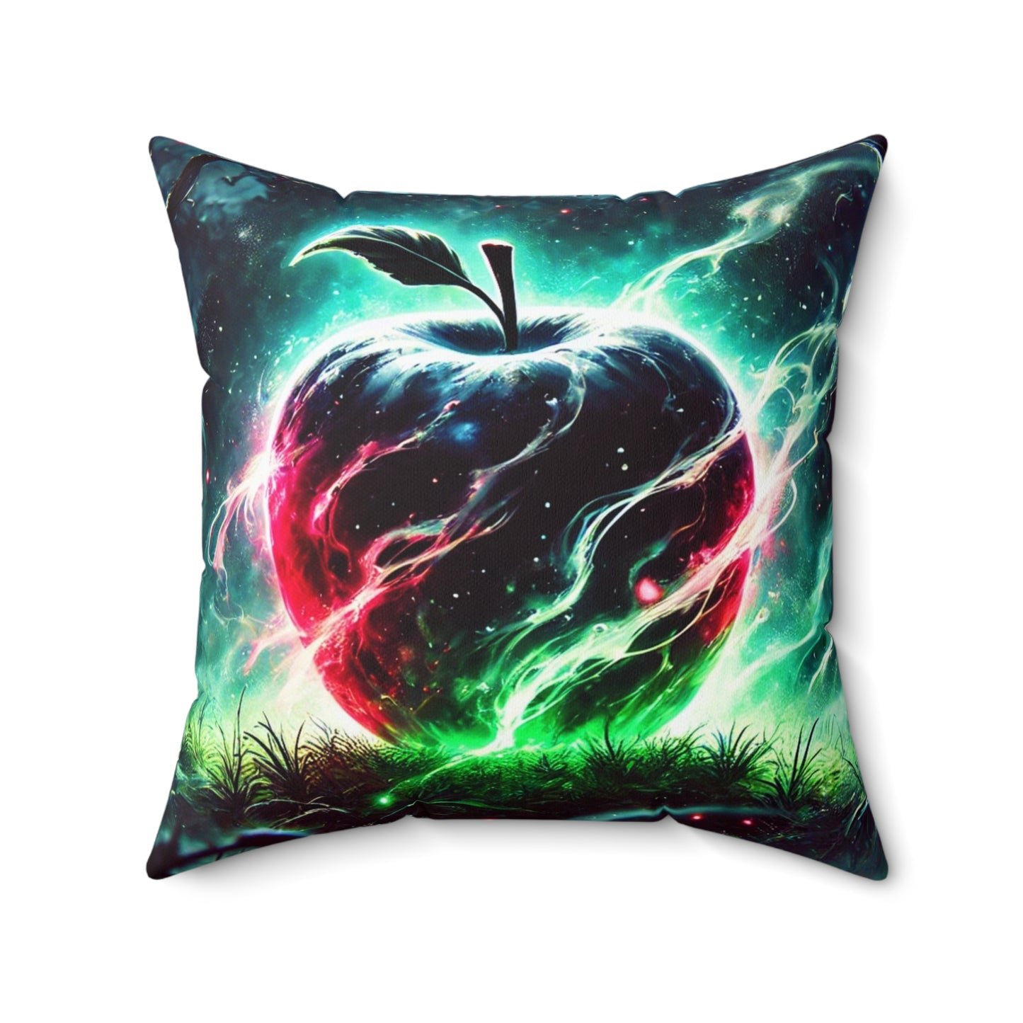 "GREAZY APPLE" Spun Polyester Square Pillow