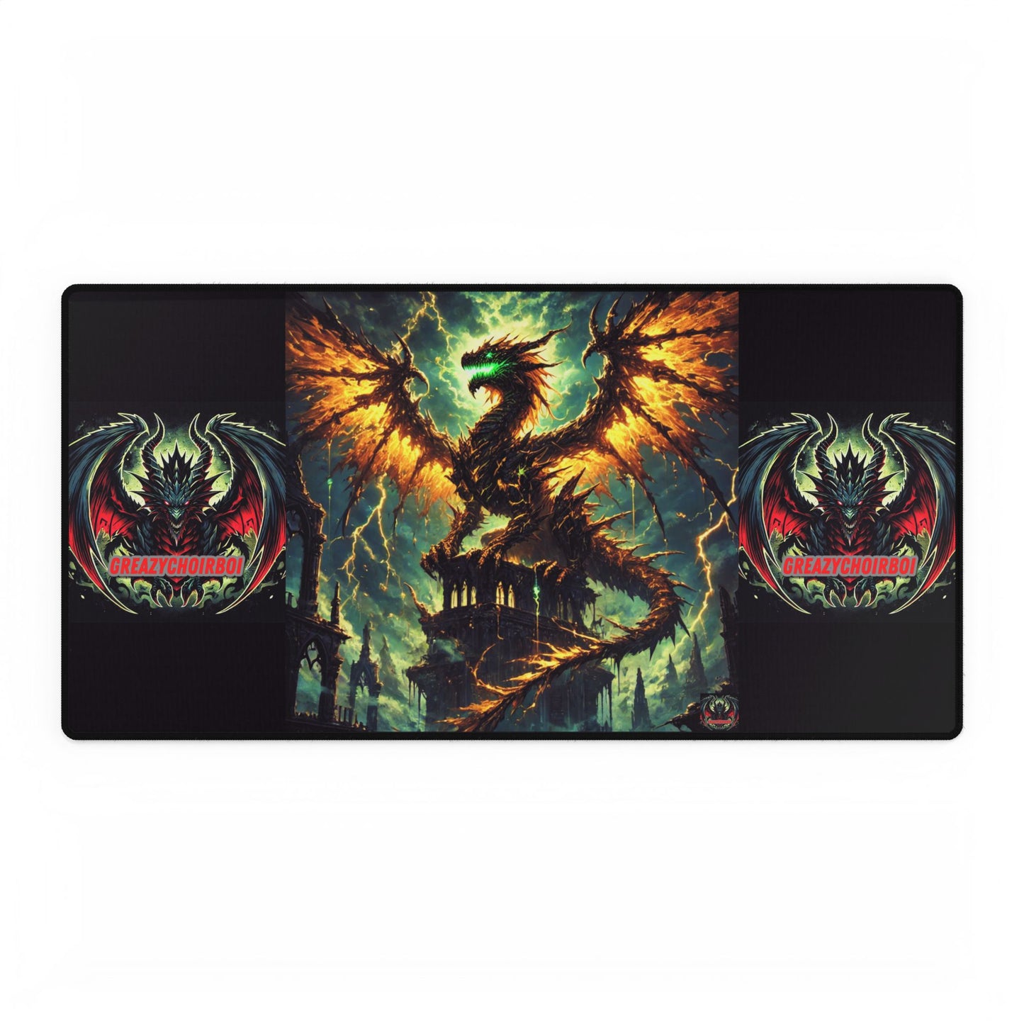 GREAZY DRAGON Desk Mat