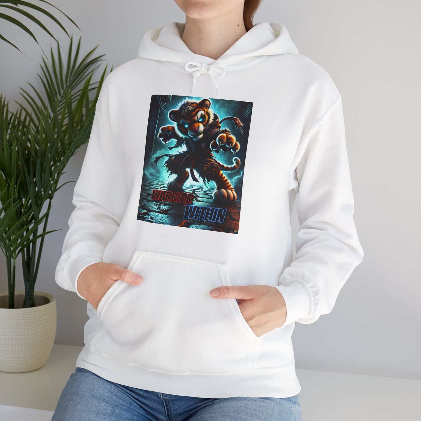 "WARRIOR WITHIN(TIGER)" Hoodie