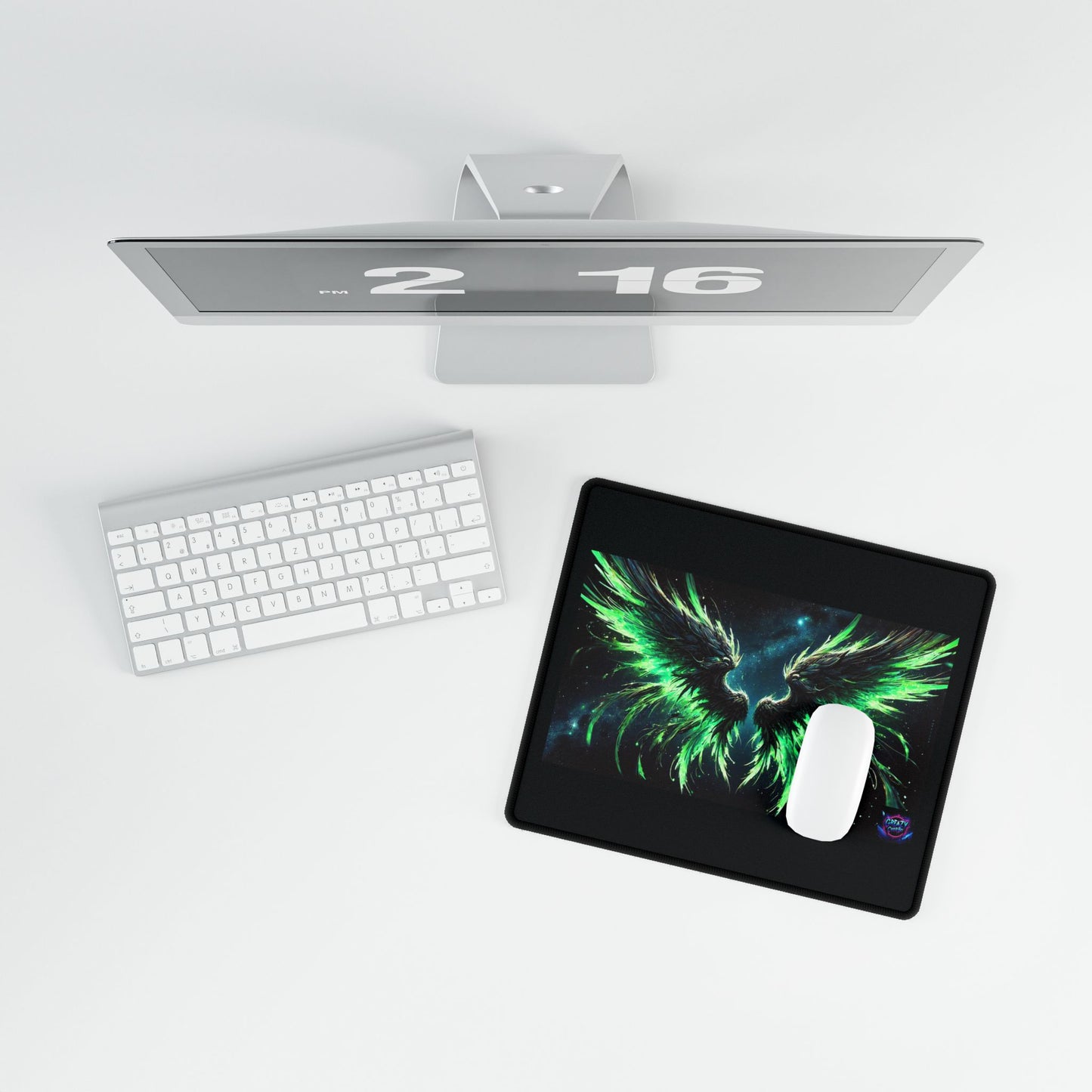 GREAZY WINGS Desk Mat