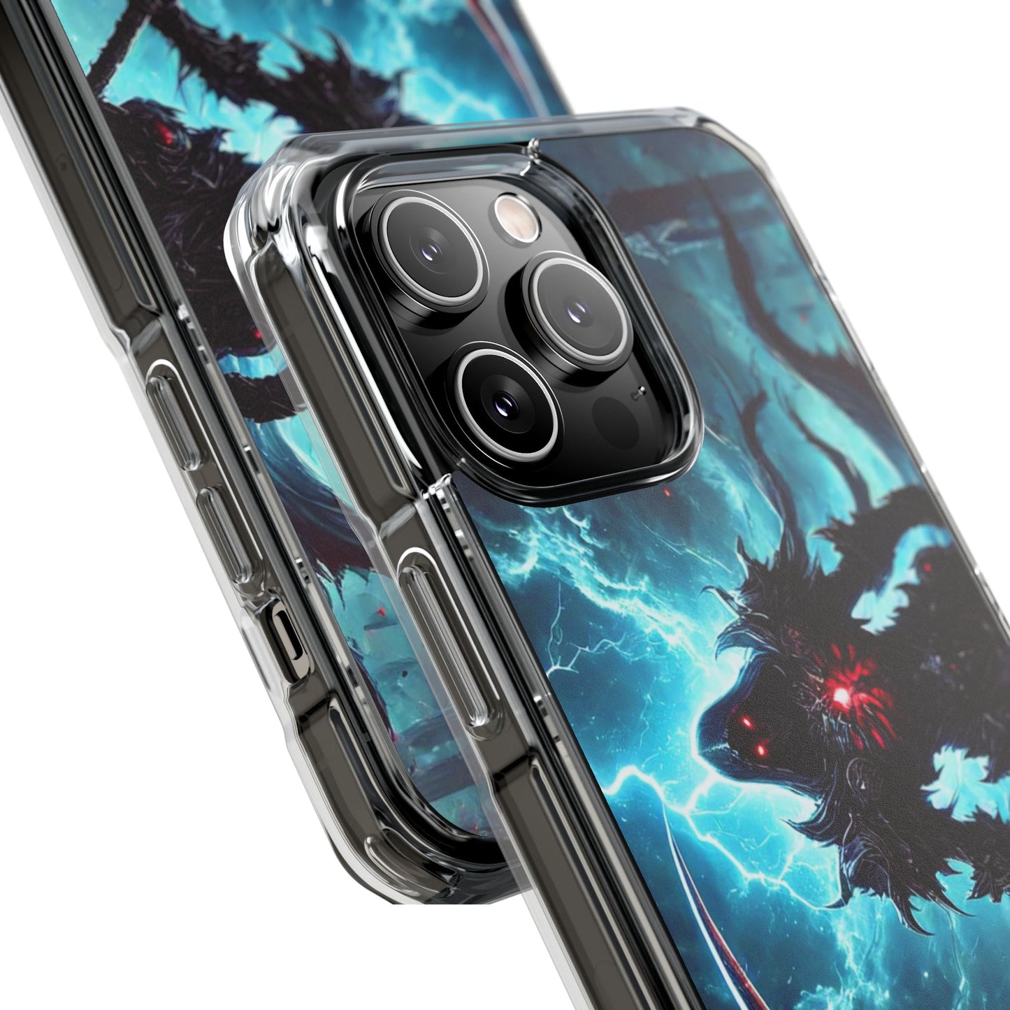 "GREAZY GRIM" Magnetic Clear Impact Case