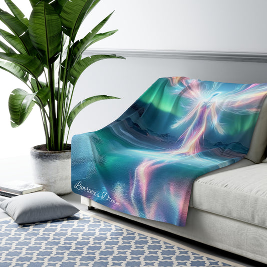 Sherpa Fleece Blanket Earth Angel