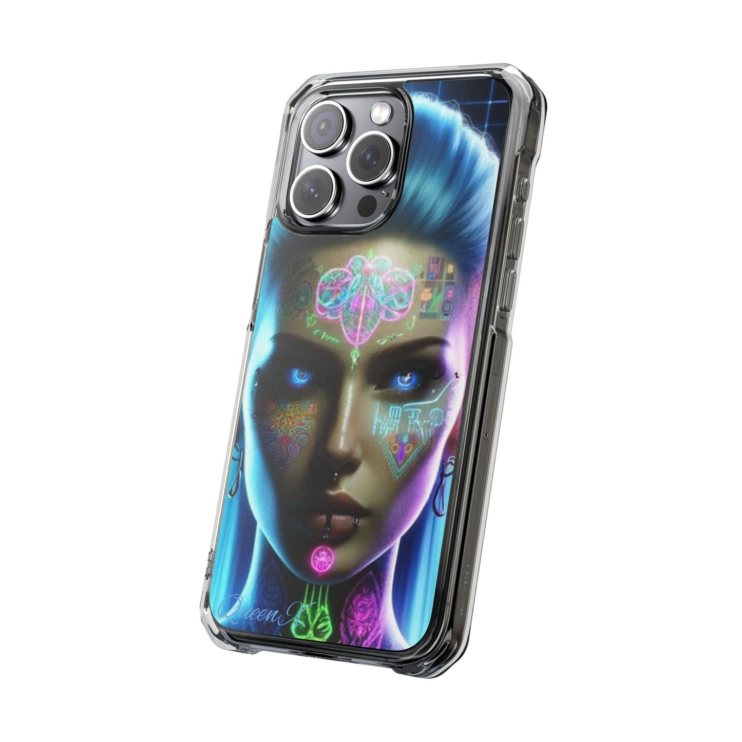 Queen X 💫 Magnetic Clear Impact Cases