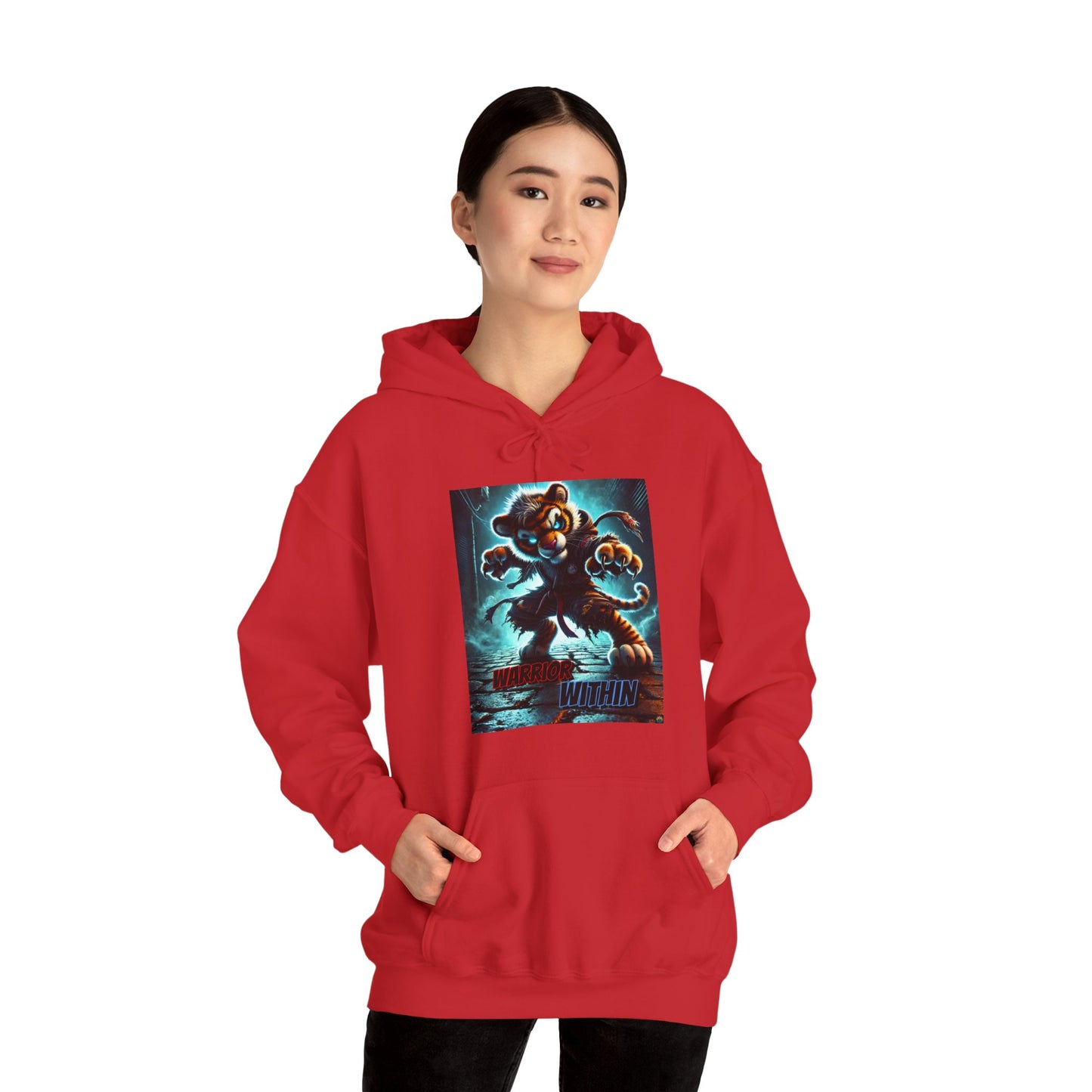 "WARRIOR WITHIN(TIGER)" Hoodie