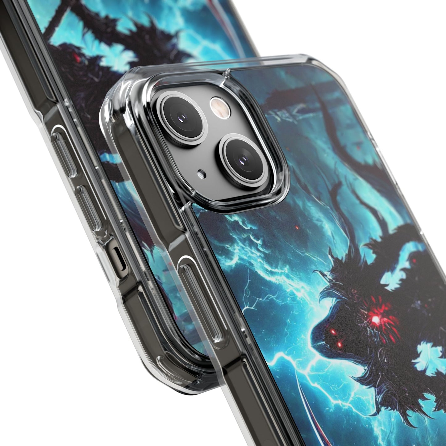 "GREAZY GRIM" Magnetic Clear Impact Case