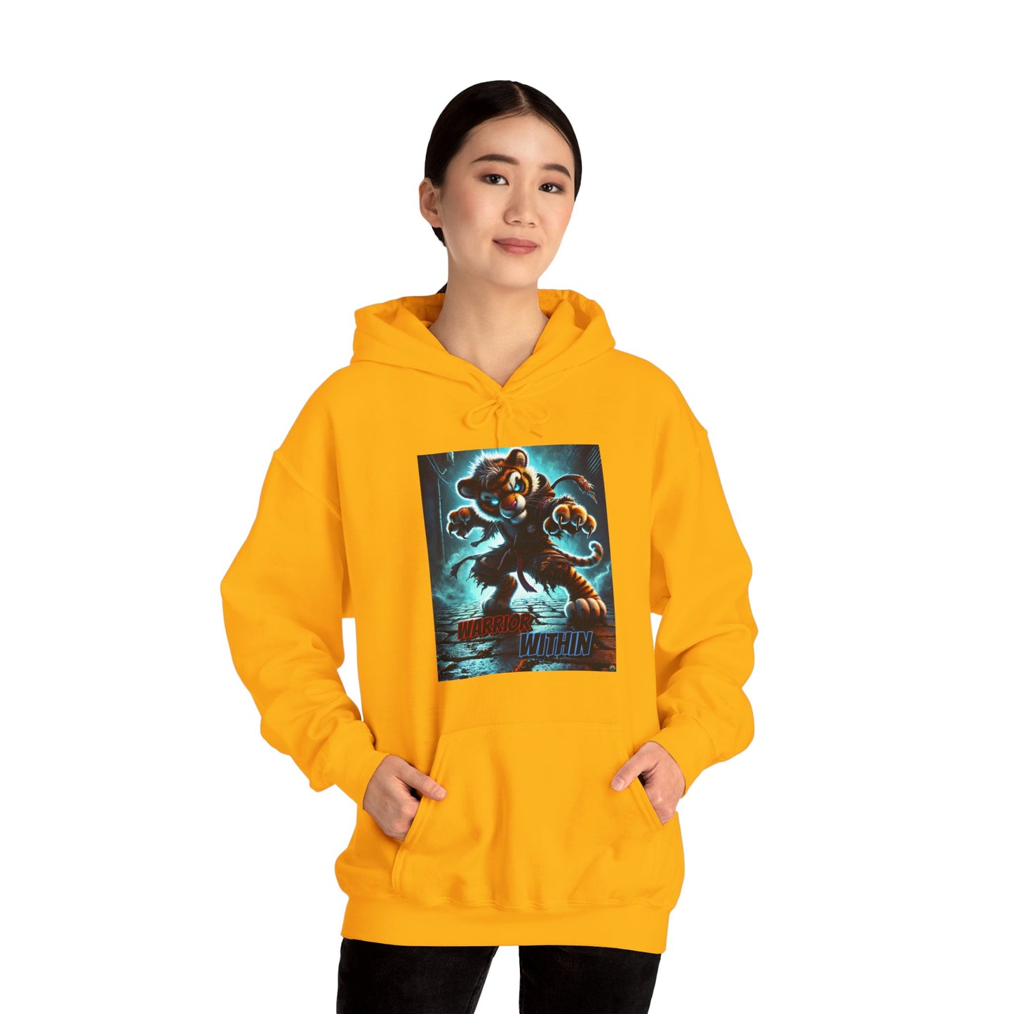 "WARRIOR WITHIN(TIGER)" Hoodie