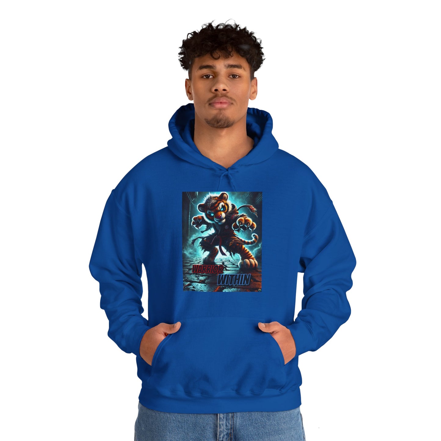 "WARRIOR WITHIN(TIGER)" Hoodie