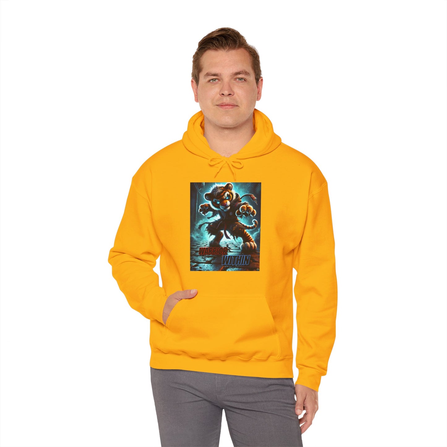 "WARRIOR WITHIN(TIGER)" Hoodie