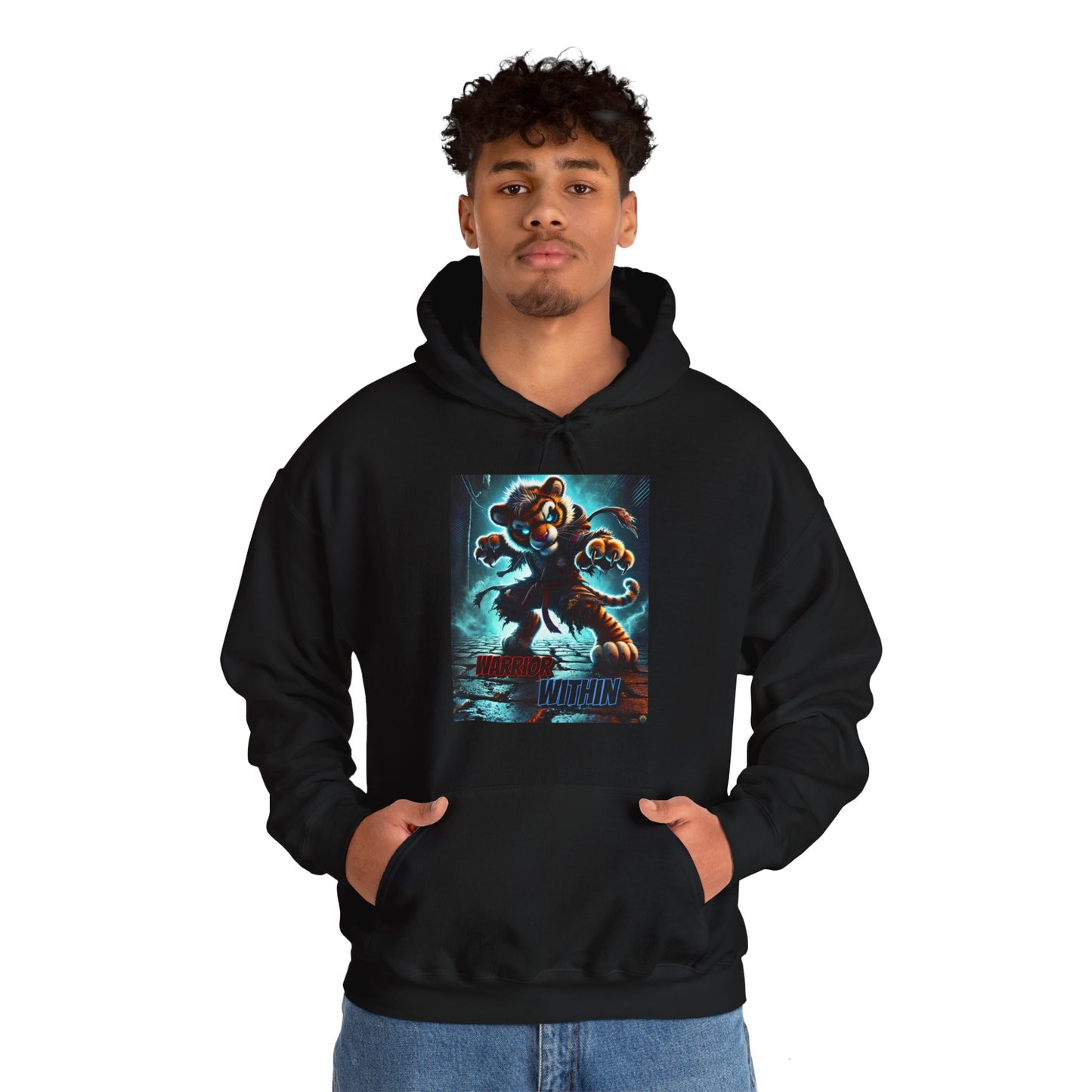 "WARRIOR WITHIN(TIGER)" Hoodie