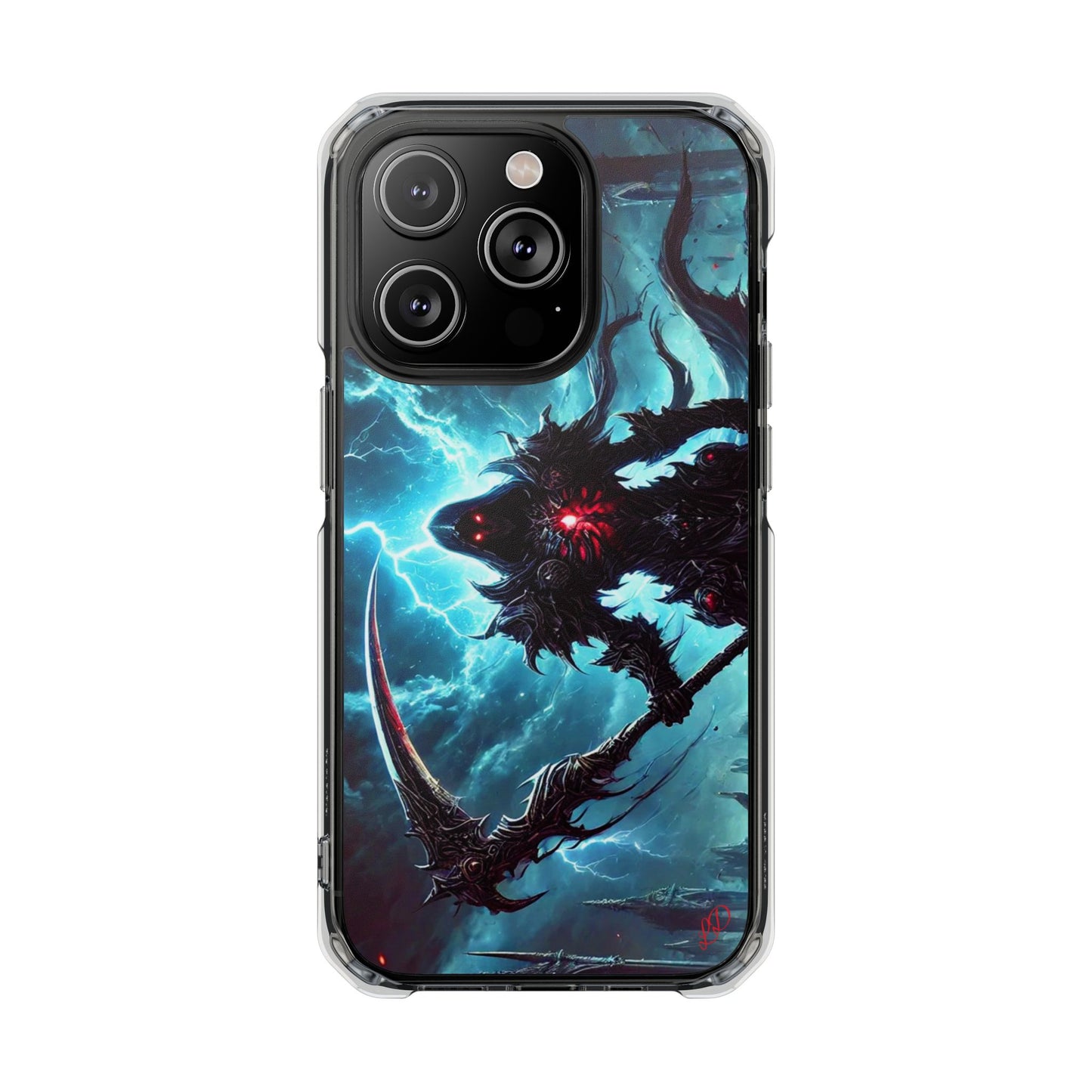 "GREAZY GRIM" Magnetic Clear Impact Case