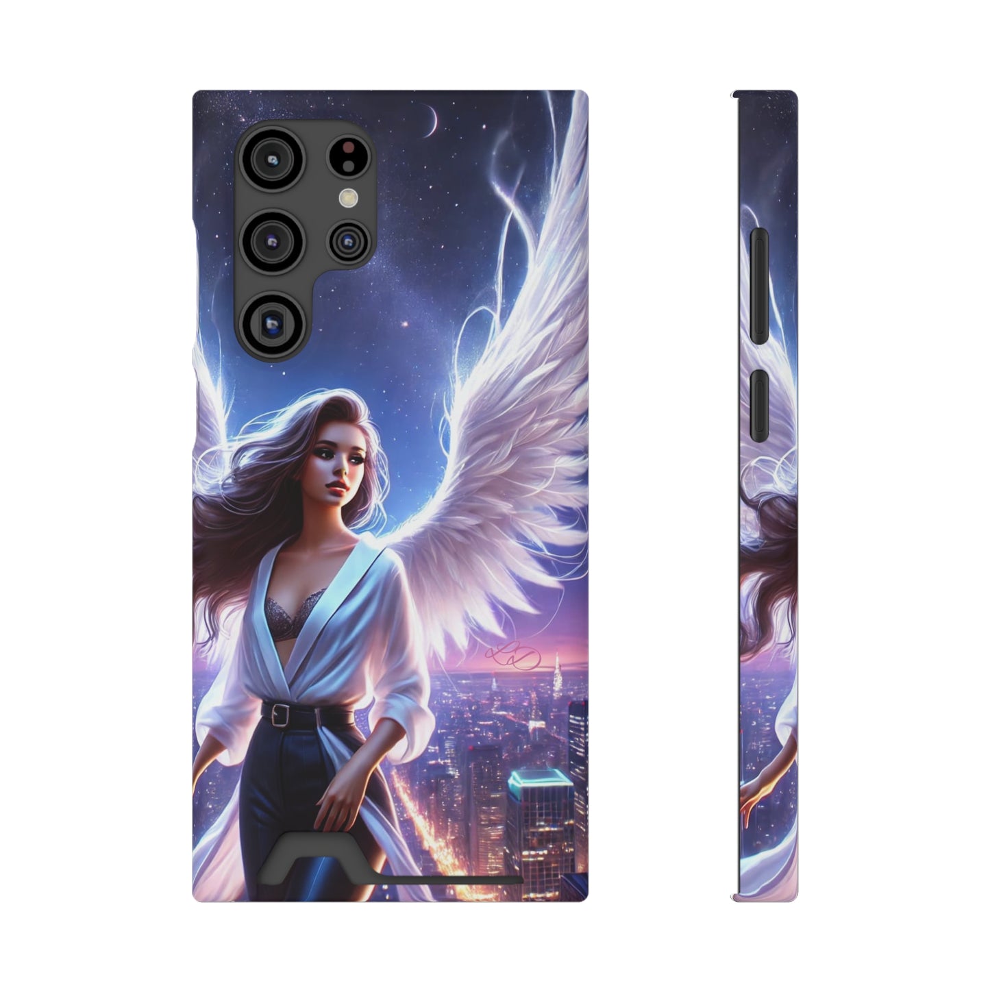 Earth Angel 😇 Phone Case With Card Holder