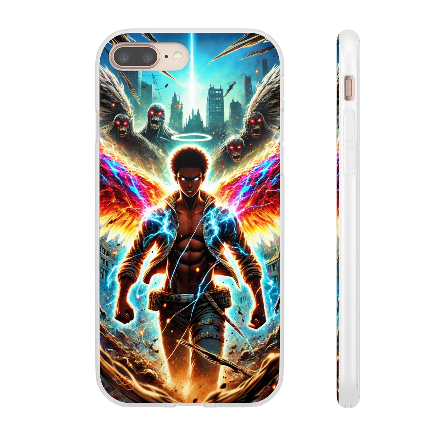 "Arc Angel Greazy" Flexi Case