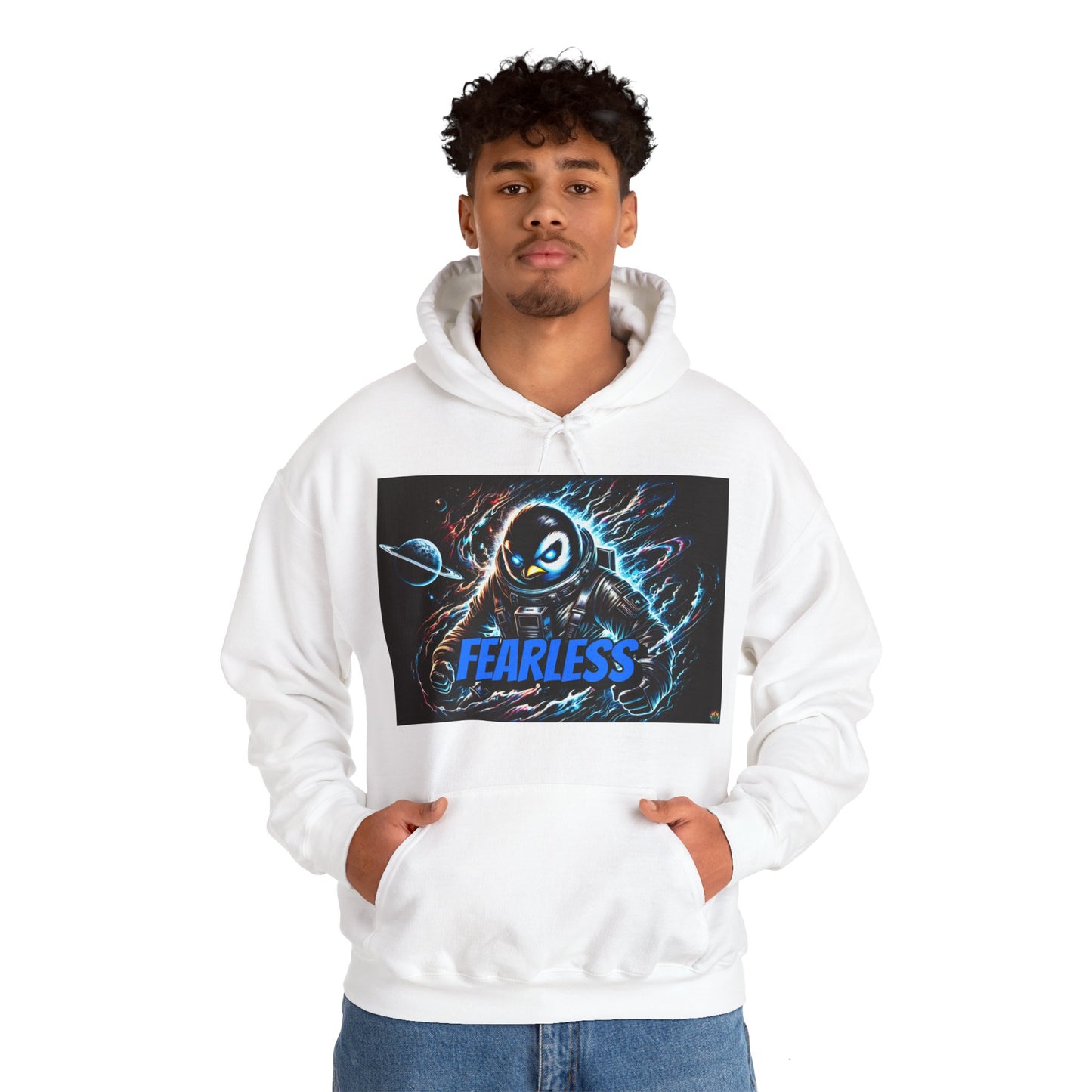 "GREAZY PENGUIN(Fearless)"Hoodie