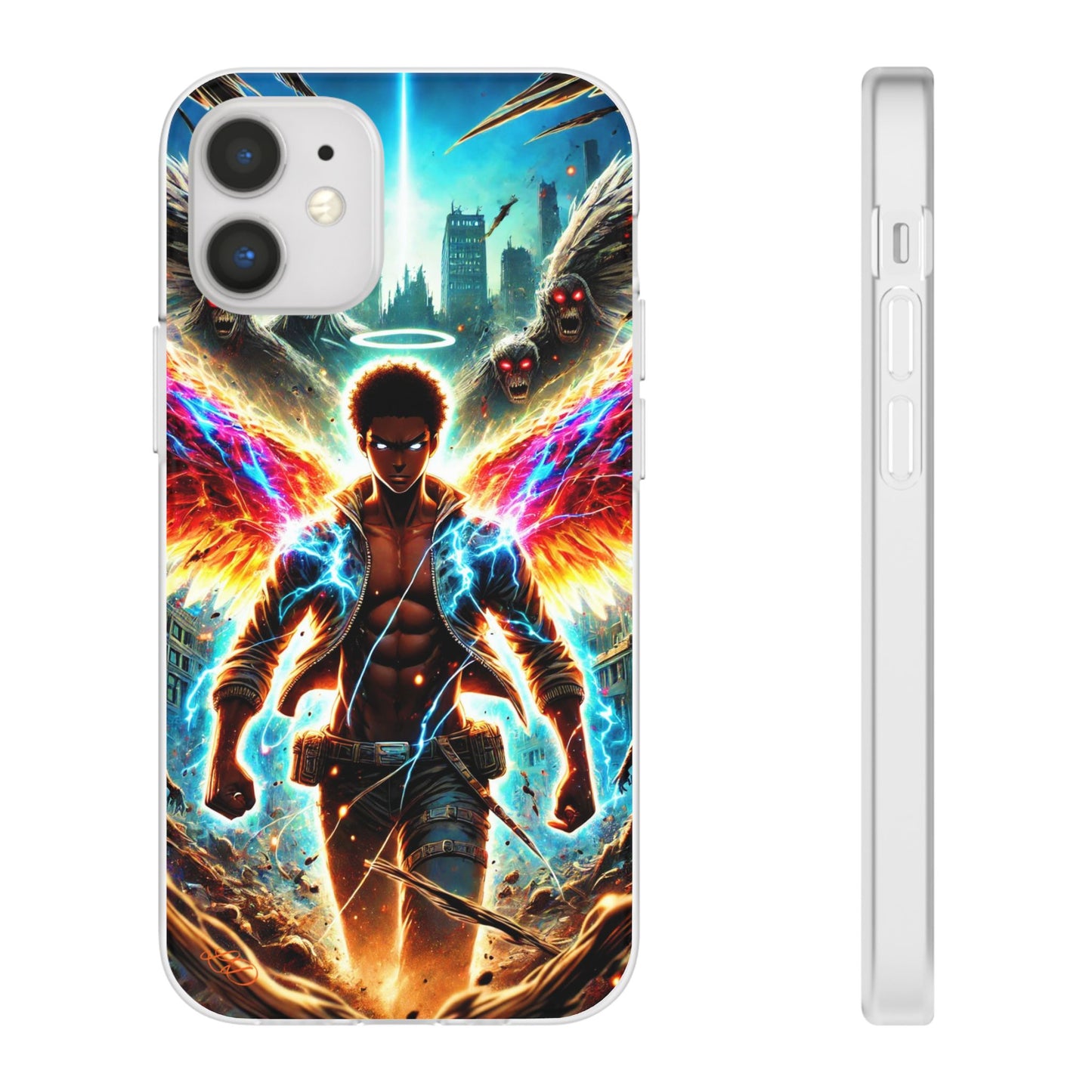 "Arc Angel Greazy" Flexi Case