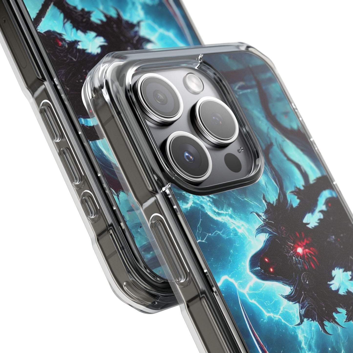 "GREAZY GRIM" Magnetic Clear Impact Case