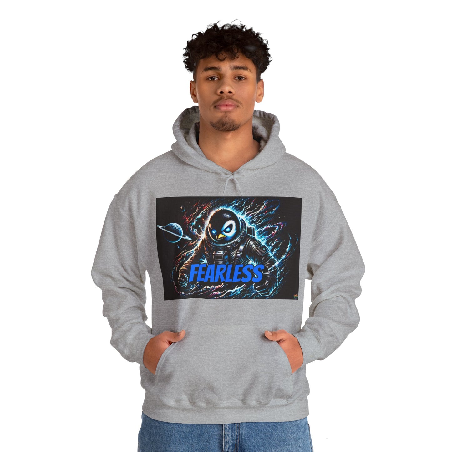 "GREAZY PENGUIN(Fearless)"Hoodie