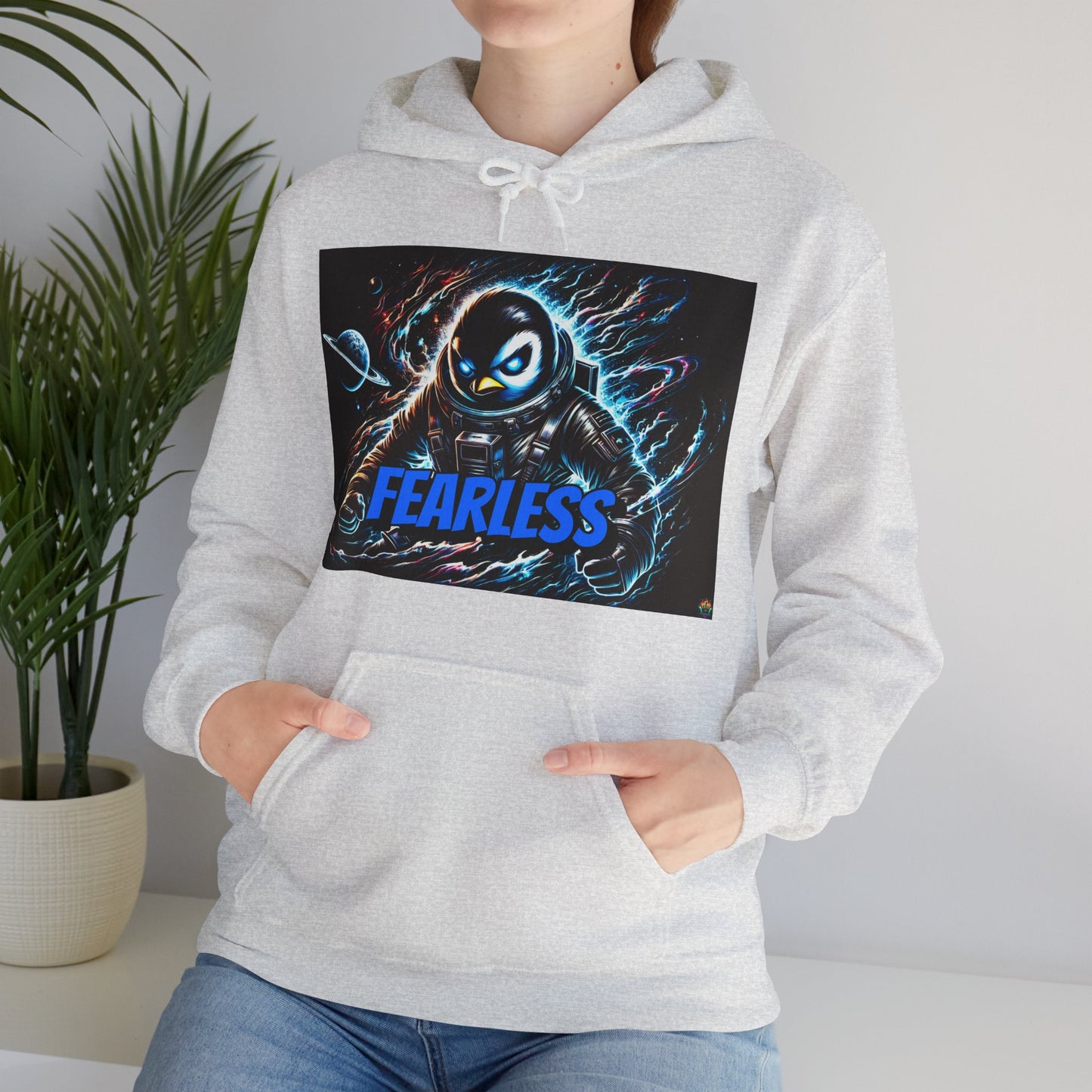 "GREAZY PENGUIN(Fearless)"Hoodie