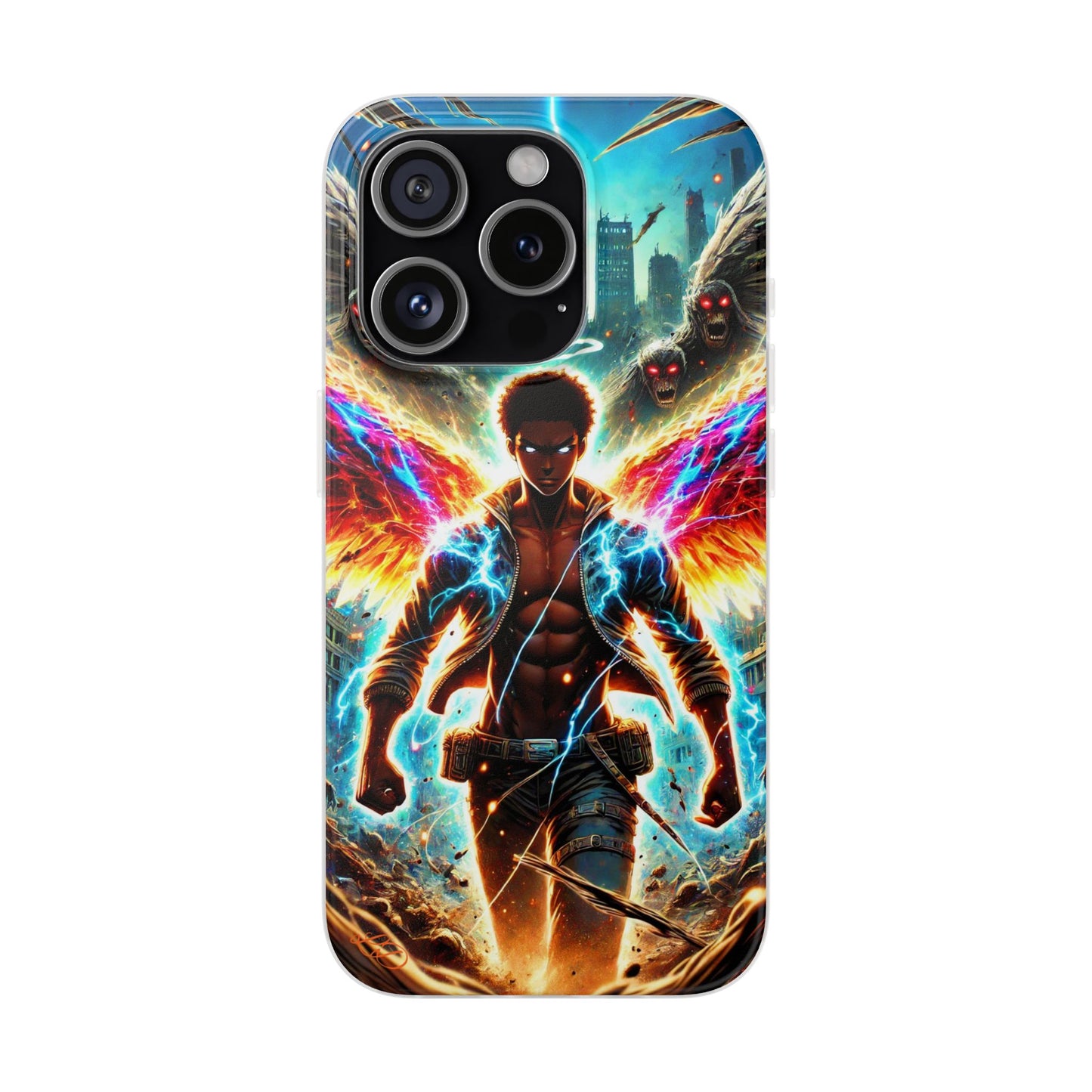 "Arc Angel Greazy" Flexi Case