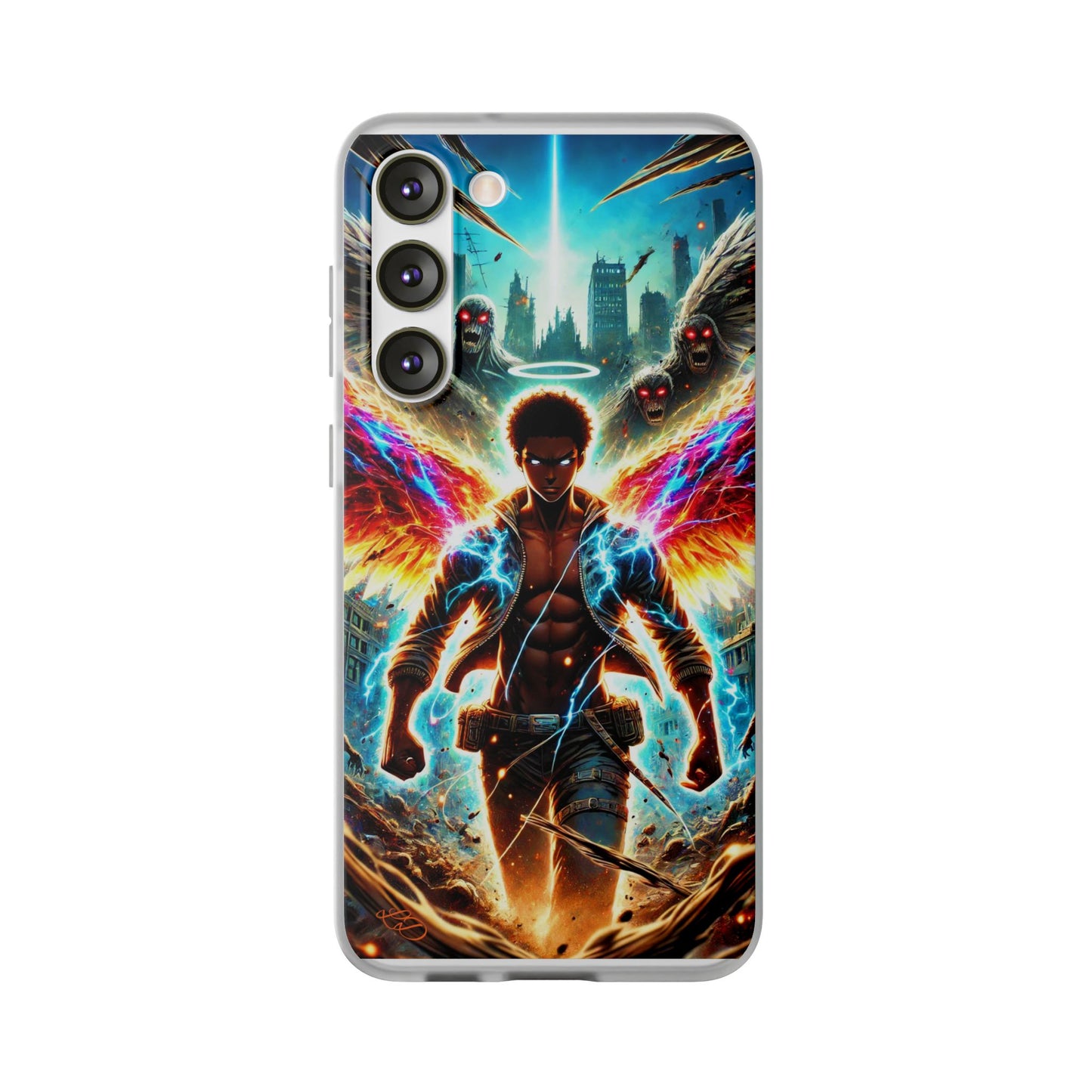 "Arc Angel Greazy" Flexi Case