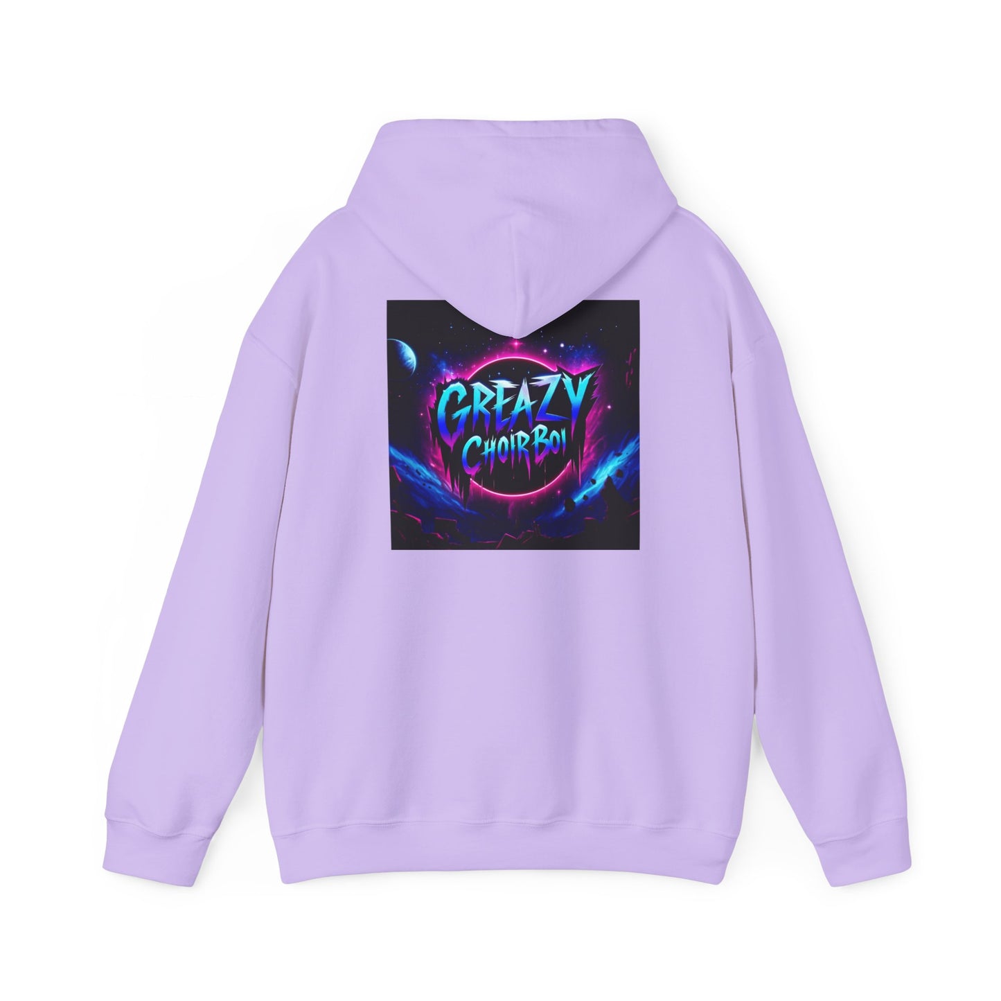 "GREAZY SMILE" Hooded Sweatshirt