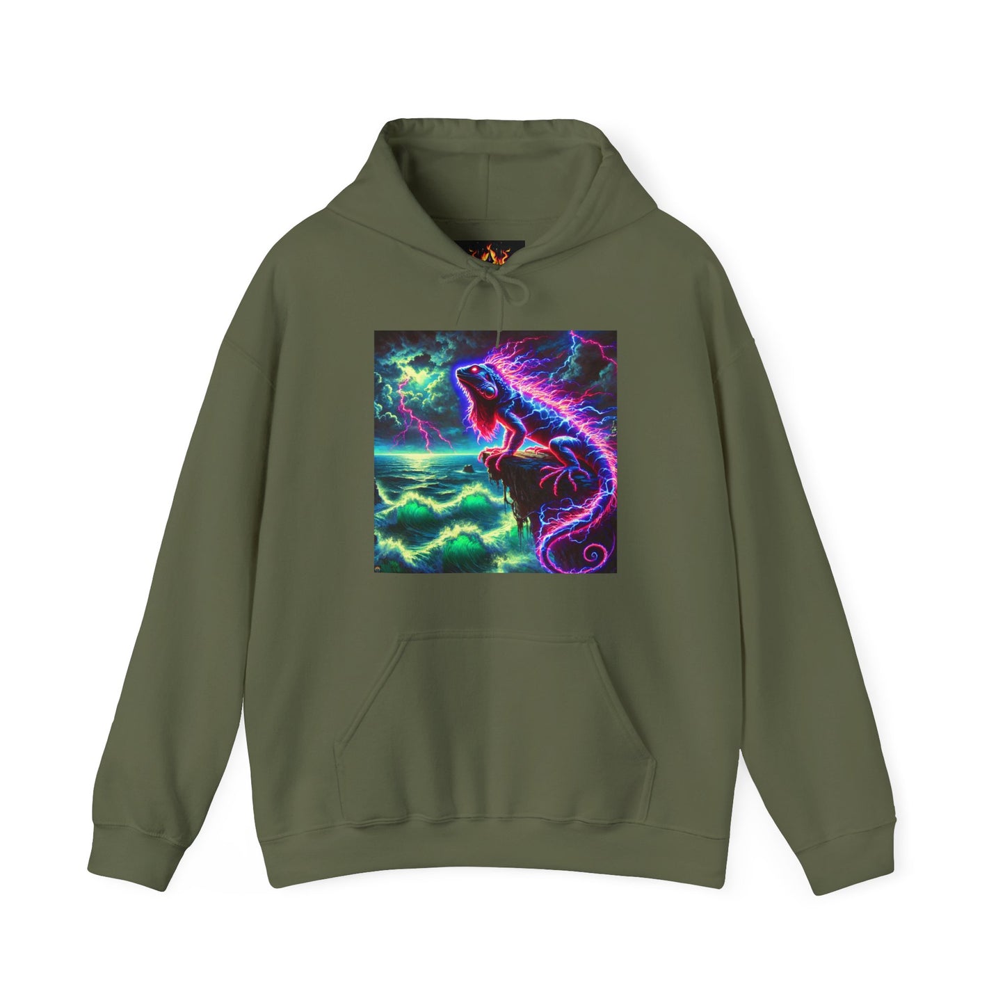 "GREAZY IGUANA" HOODIE