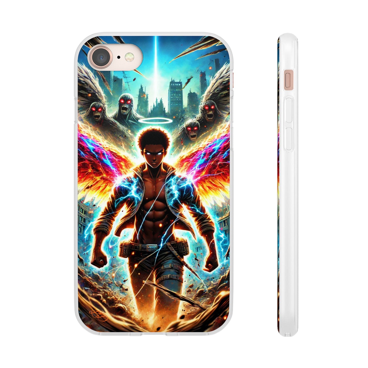 "Arc Angel Greazy" Flexi Case