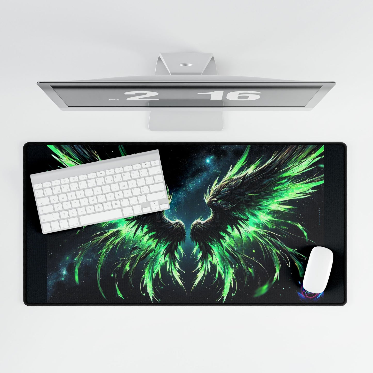 GREAZY WINGS Desk Mat