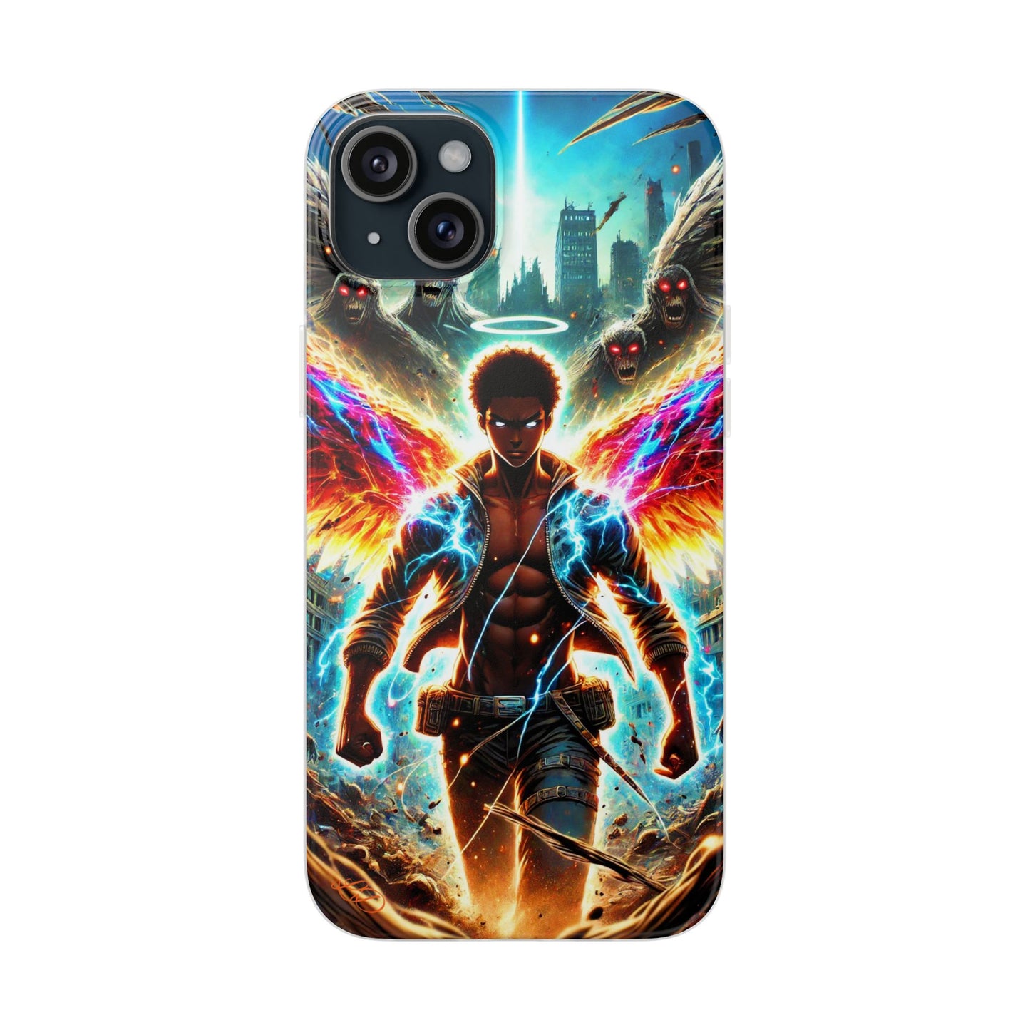 "Arc Angel Greazy" Flexi Case