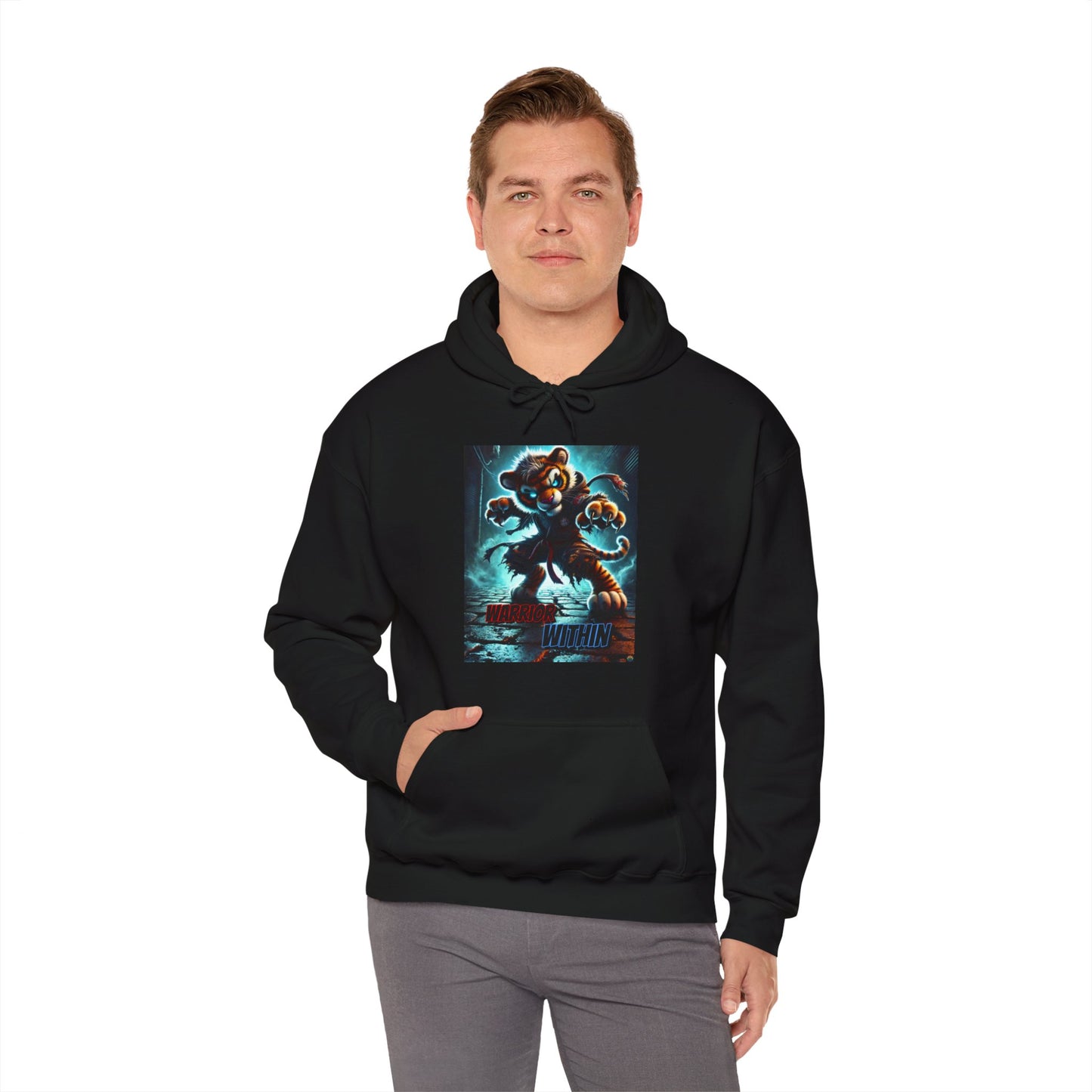 "WARRIOR WITHIN(TIGER)" Hoodie