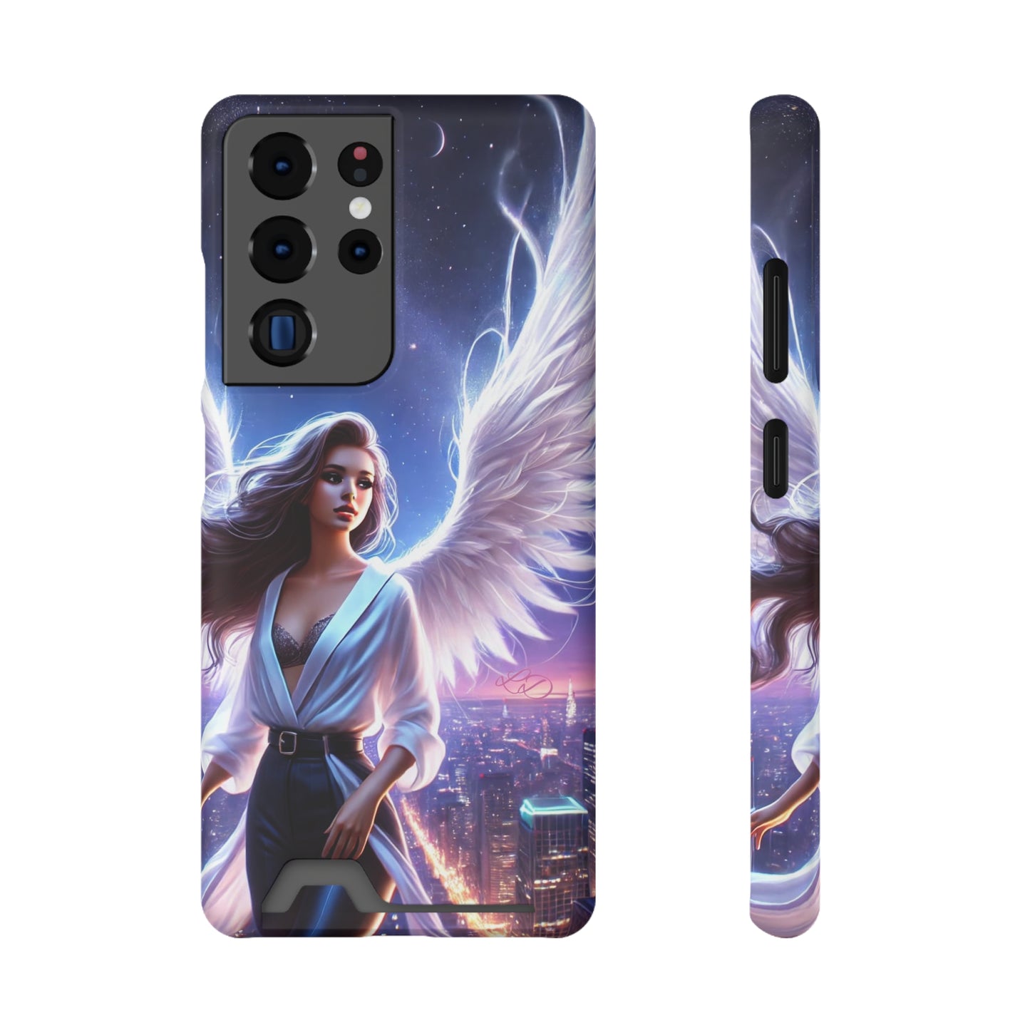 Earth Angel 😇 Phone Case With Card Holder