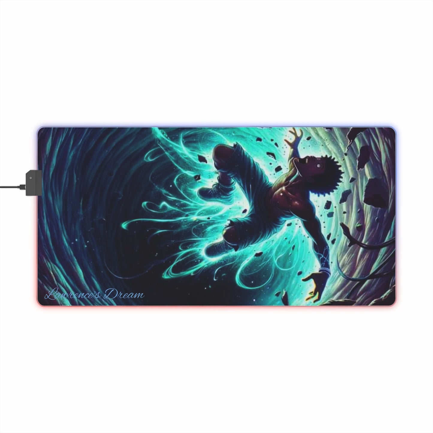 "The FALL" LED Gaming Mouse Pad