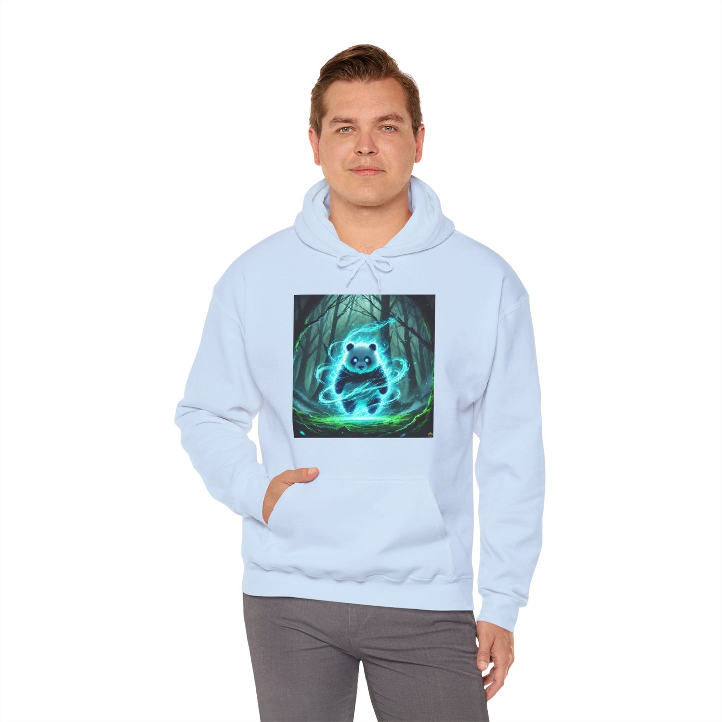 "GREAZY PANDA" Hooded Sweatshirt