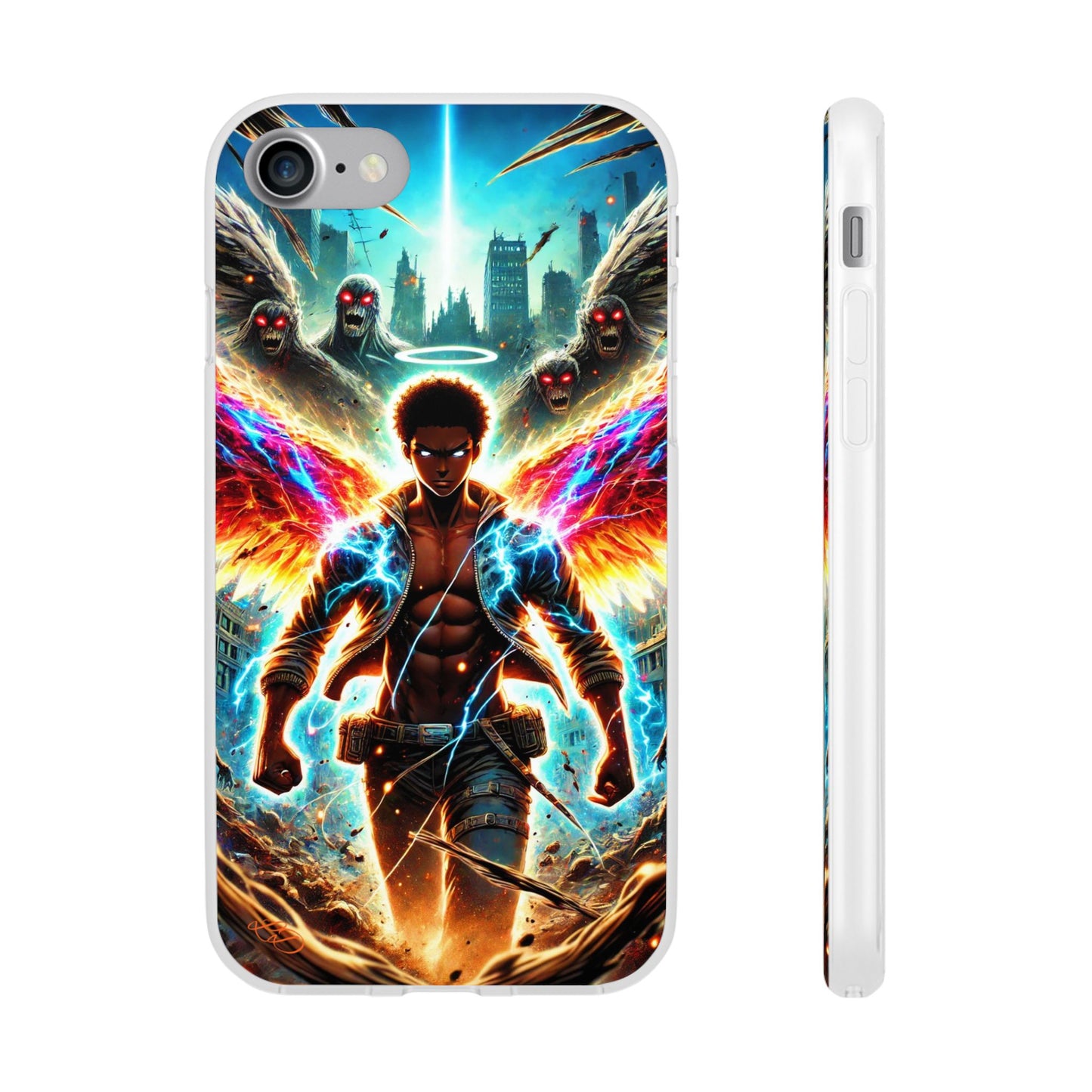 "Arc Angel Greazy" Flexi Case