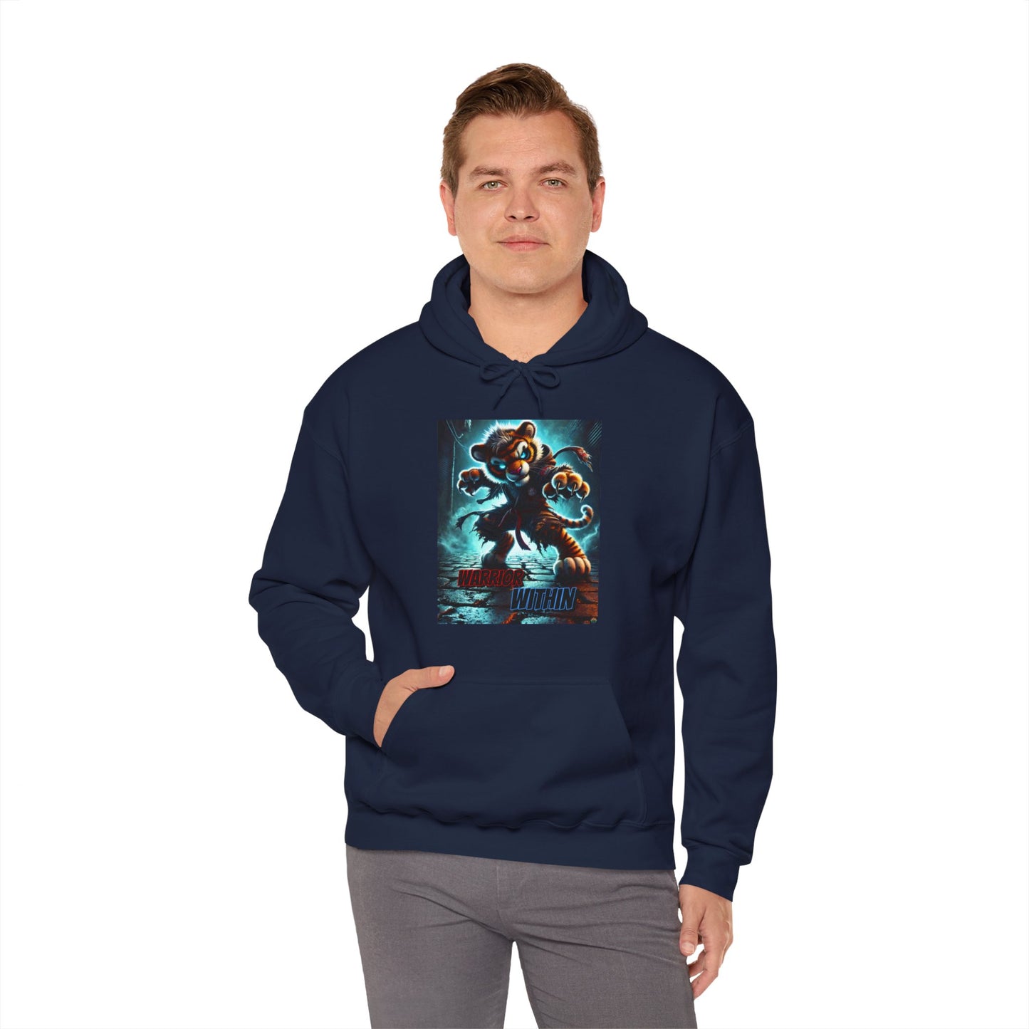 "WARRIOR WITHIN(TIGER)" Hoodie