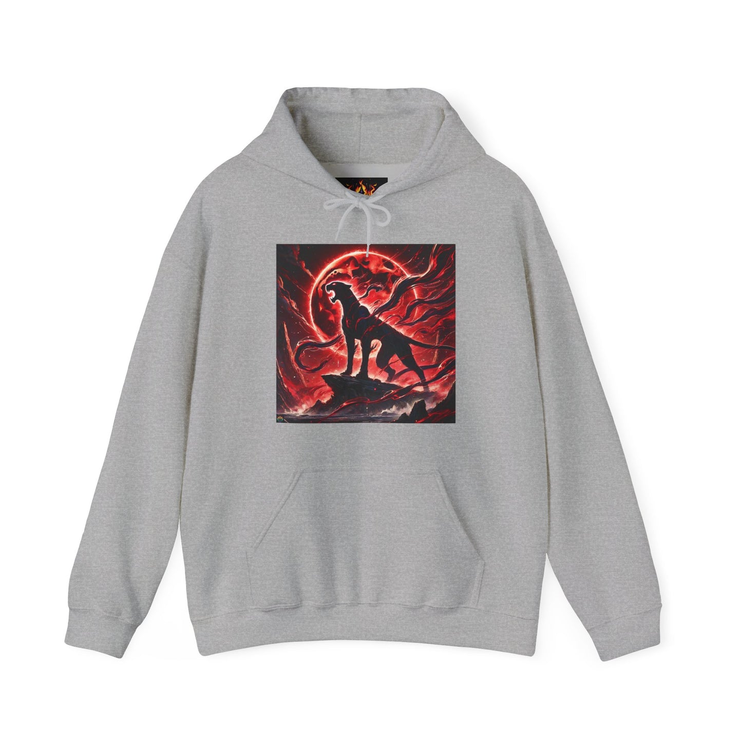 "GREAZY PANTHER" Hooded Sweatshirt