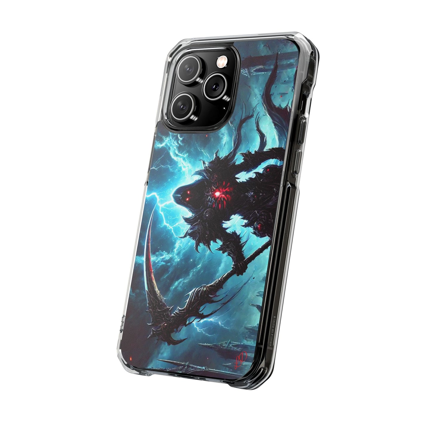 "GREAZY GRIM" Magnetic Clear Impact Case