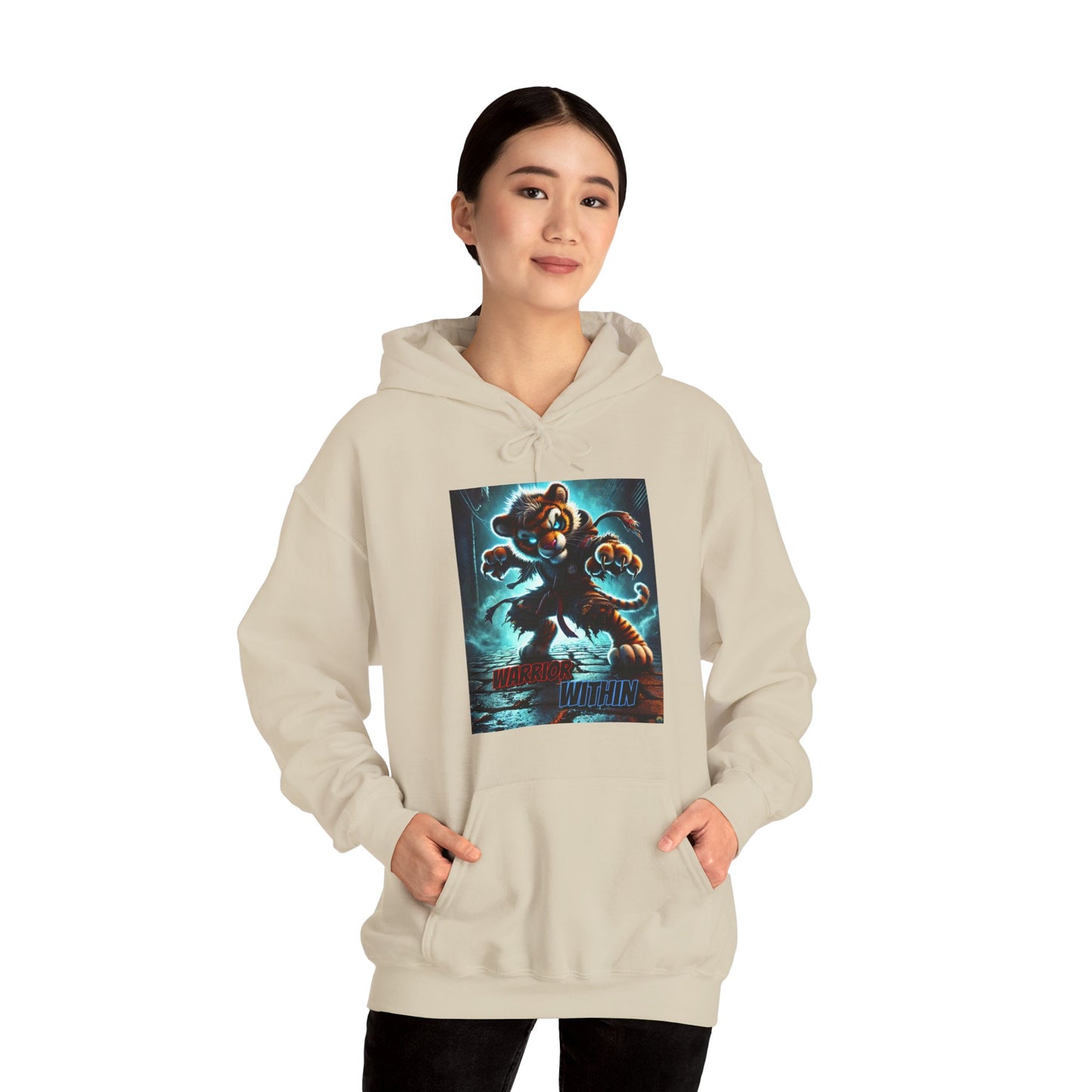 "WARRIOR WITHIN(TIGER)" Hoodie