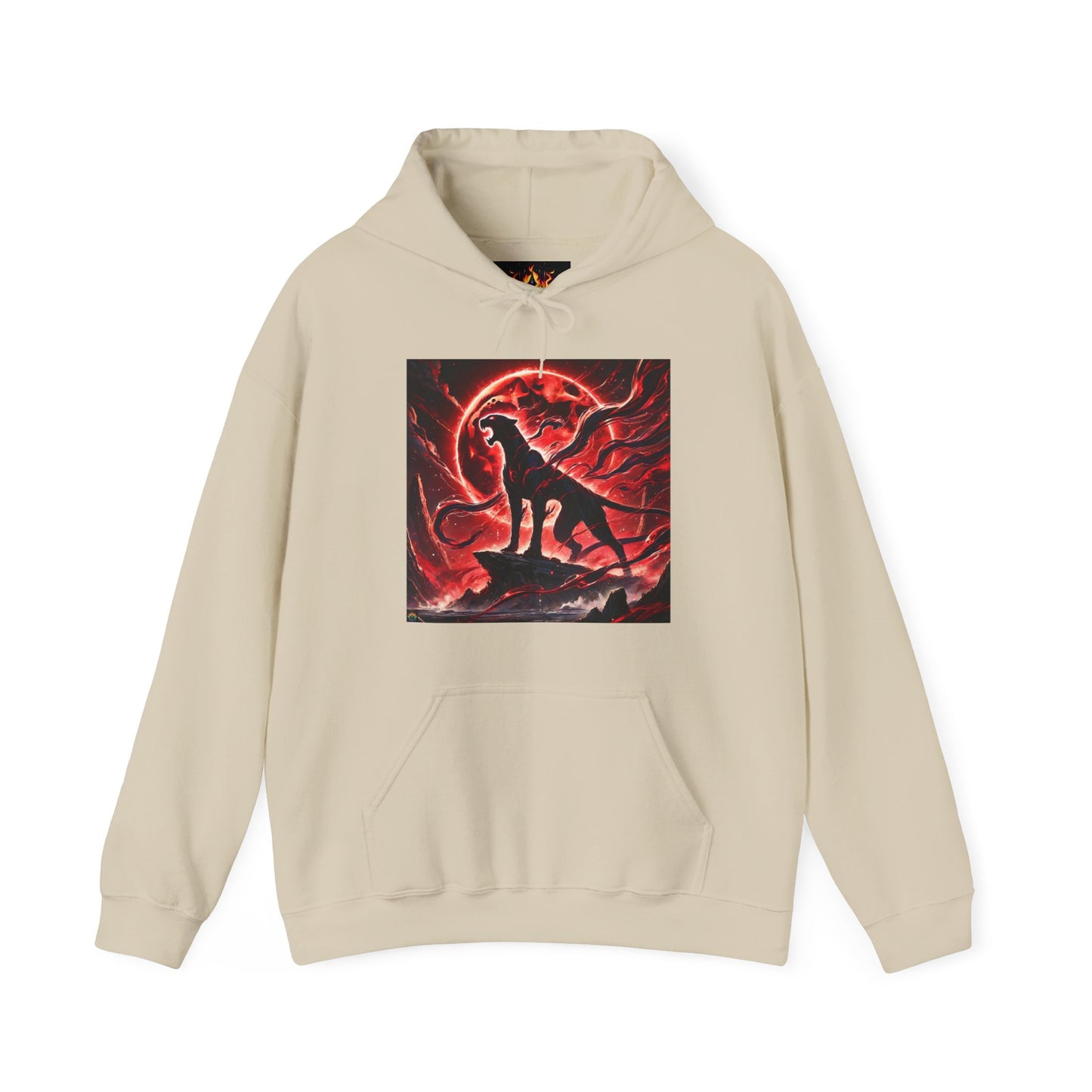 "GREAZY PANTHER" Hooded Sweatshirt