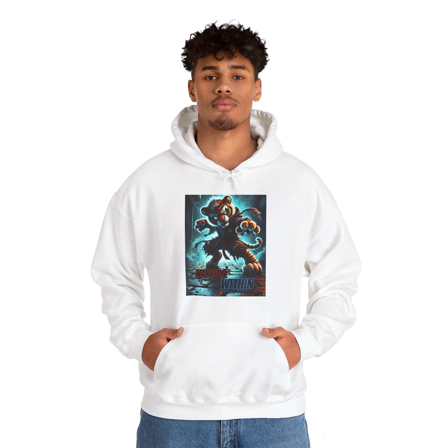 "WARRIOR WITHIN(TIGER)" Hoodie